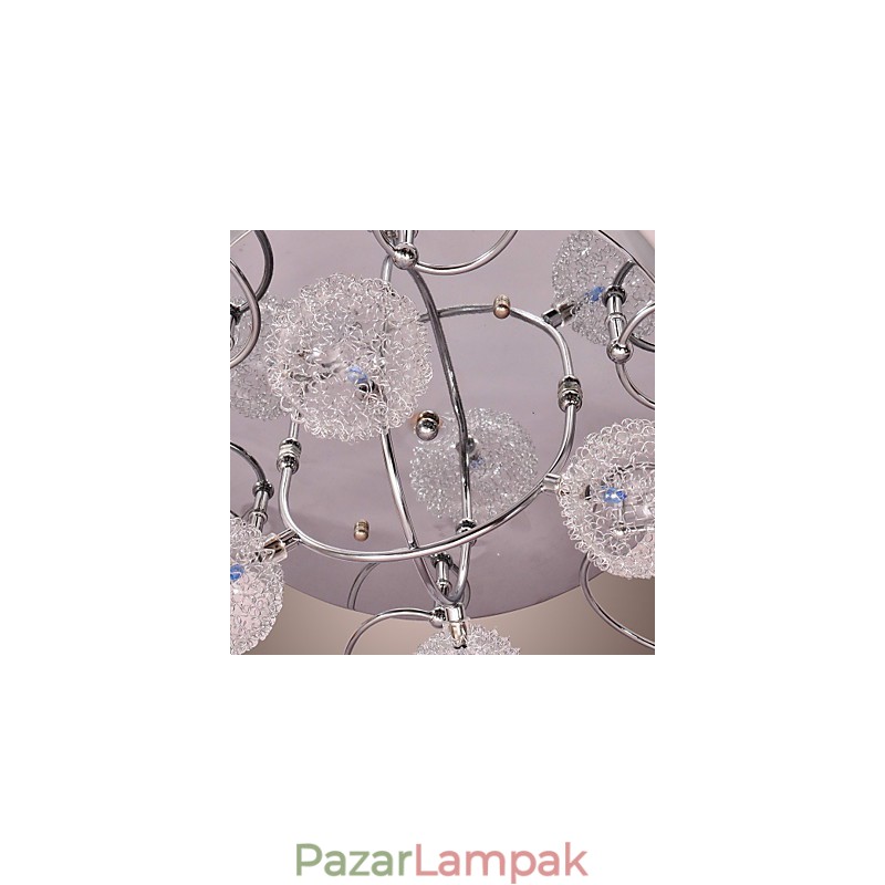 G4 vasba süllyesztett lámpa alumínium ernyőkkel