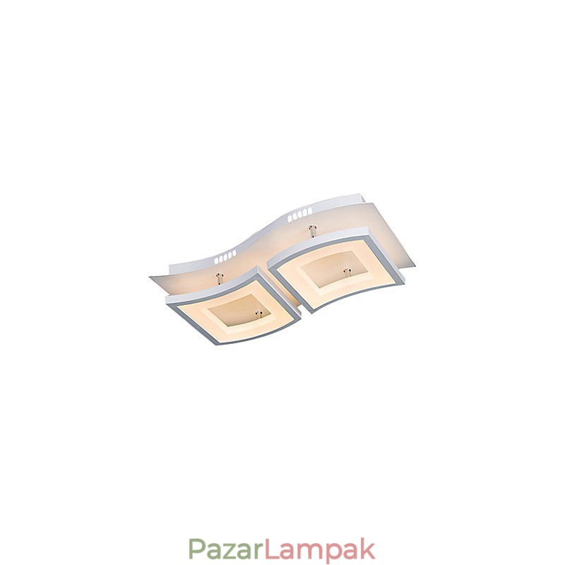 Modern négyzet alakú csillár