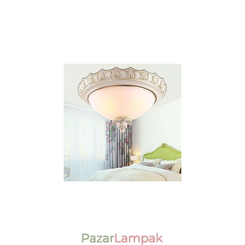 Flush Mount Crystal Traditional Classic Resin