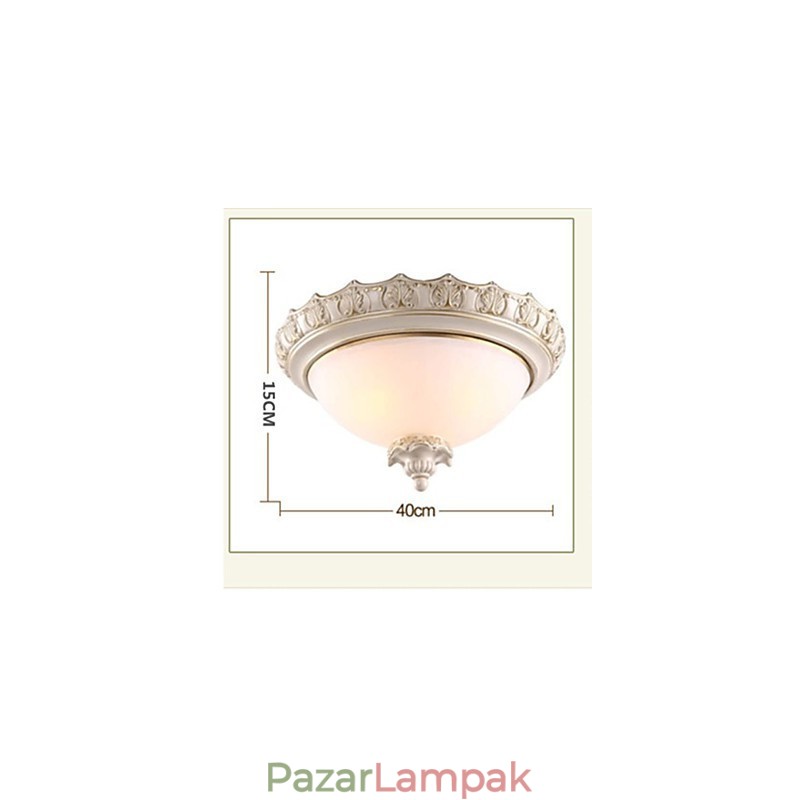 Flush Mount Crystal Traditional Classic Resin