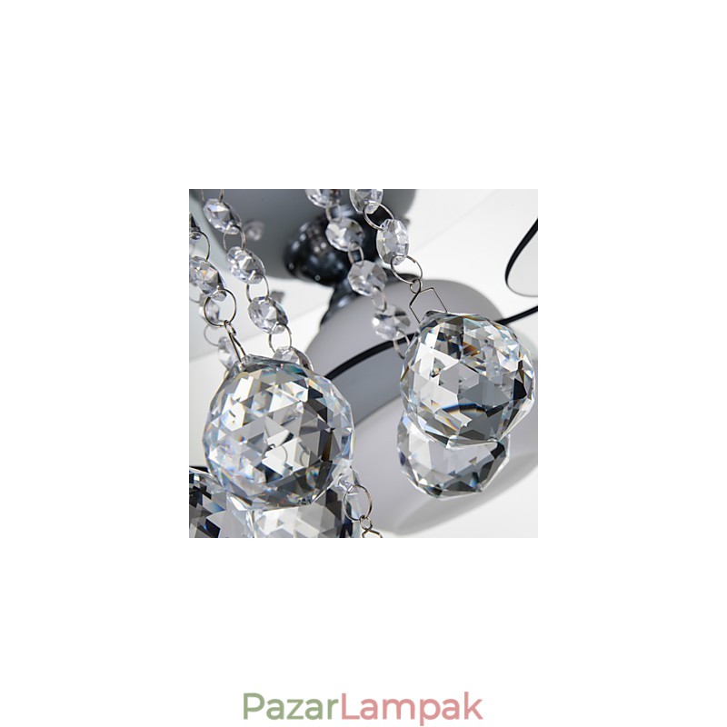 Távirányító süllyesztett szerelésű, modern, modern 3 lámpa piros kék színnel