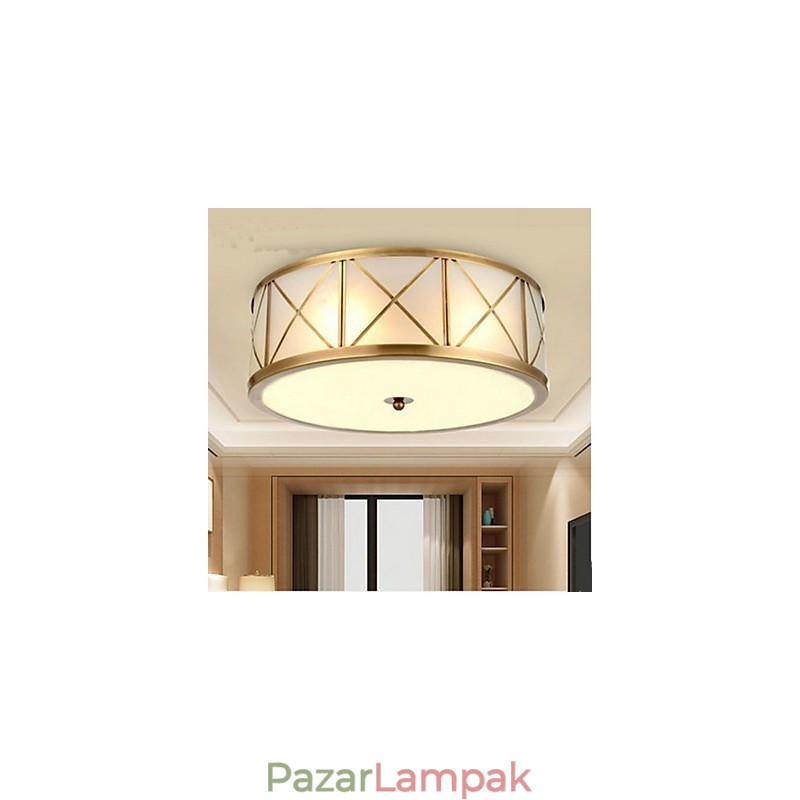 Teljes réz lámpa Lámpa D
