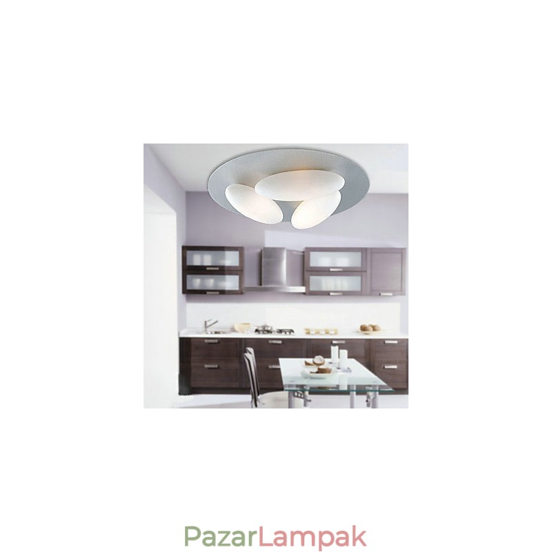 Modern süllyesztett rögzítés 3 lámpával (G9 izzótalp)