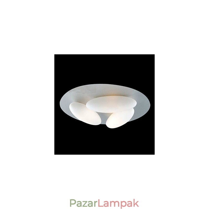 Modern süllyesztett rögzítés 3 lámpával (G9 izzótalp)