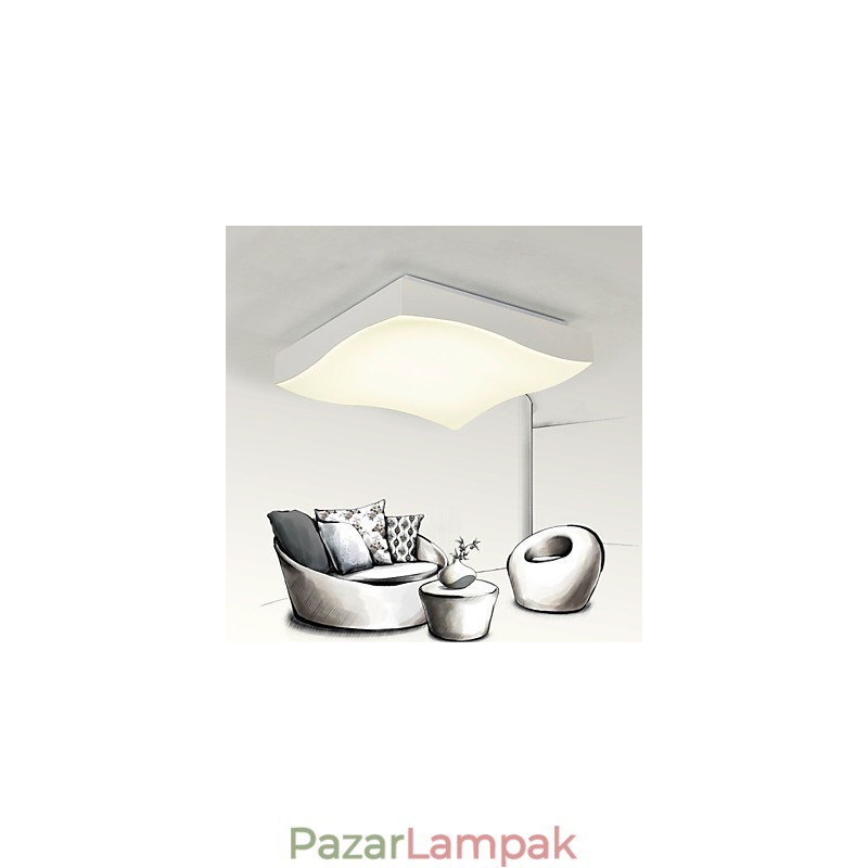 Mennyezeti lámpa 1 Világos Modern Egyszerű Művészi
