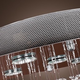 Kristály csillár 5 fényes dizájnnal (K9 Crystal)