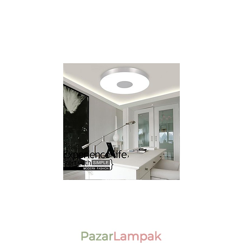 Modern, kortárs csiszolt fém süllyesztett tartó
