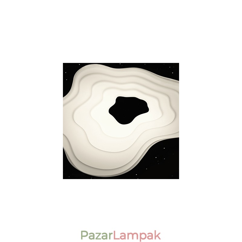 Creative Fashion Art Cozy mennyezeti lámpa Mennyezeti lámpa egyszerű, szabálytalan