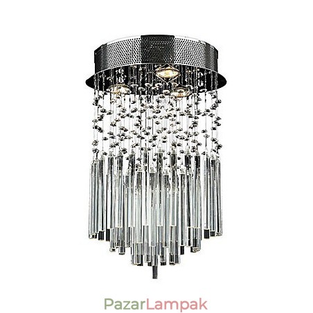 Modern, modern kristályból galvanizált fém süllyesztett tartó Modern, modern kristályból galvanizált fém süllyesztett tartó