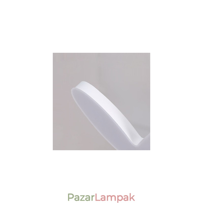 7 W-os, modern kortárs fém süllyeszthető tartó