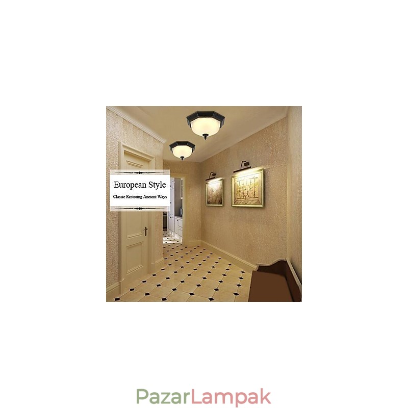 Hagyományos klasszikus Retro mini stílusú Egyéb fém süllyesztett rögzítés