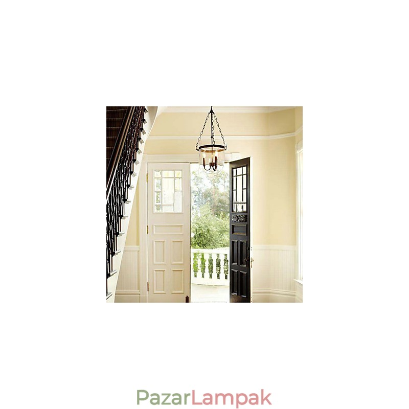 Hagyományos klasszikus vintage mini stílusú galvanizált csillár
