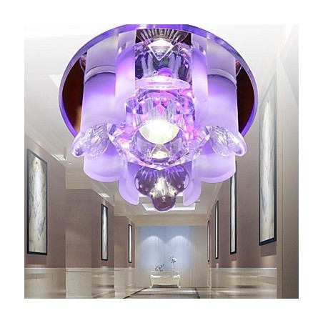 Modern, kortárs kristály fém süllyesztett tartó Modern, kortárs kristály fém süllyesztett tartó