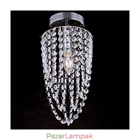 Flush Mount Crystal modern kortárs kültéri fém Flush Mount Crystal modern kortárs kültéri fém