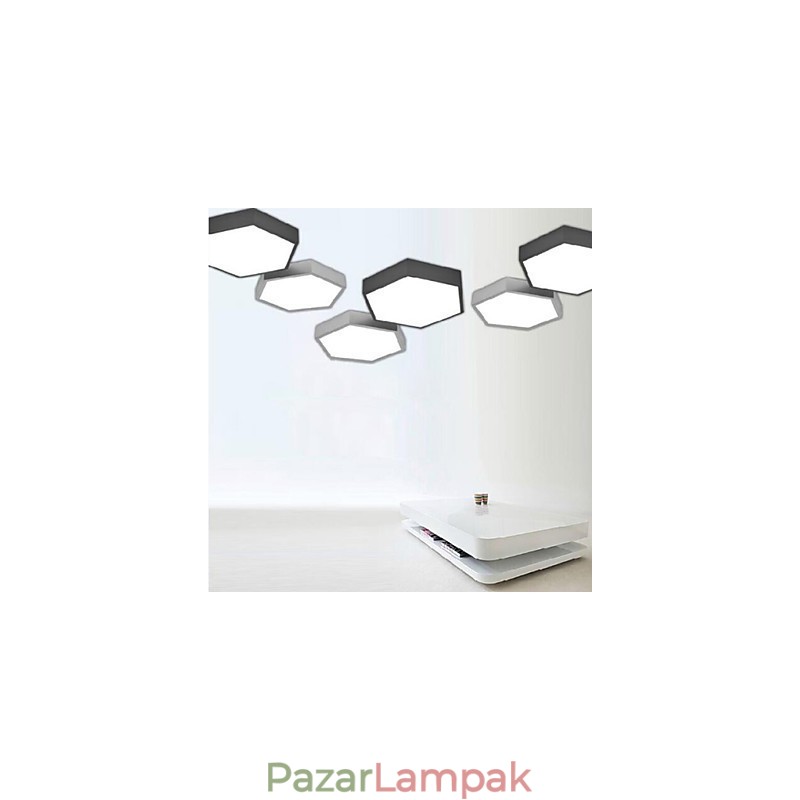 Absorb Dome Light hatszögletű geometriájú fénylámpa