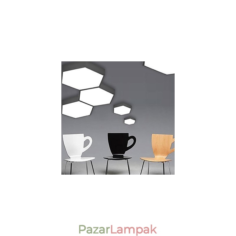 Absorb Dome Light hatszögletű geometriájú fénylámpa