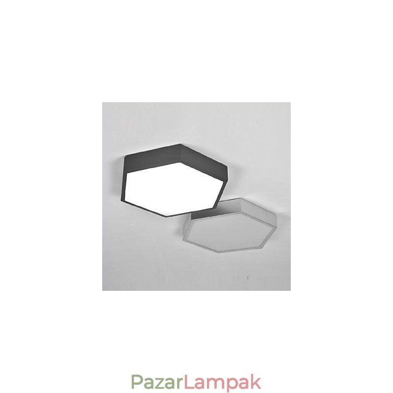 Absorb Dome Light hatszögletű geometriájú fénylámpa