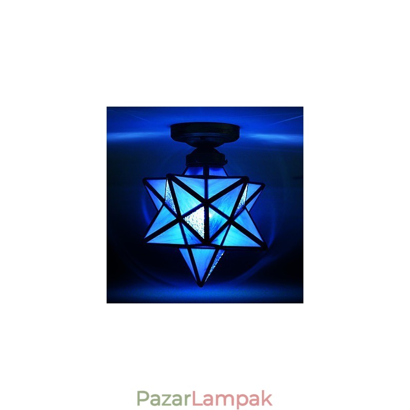 Művészi egyéniség Kreatív veranda Modern Stars elnyeli a kupola fényű lámpát