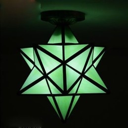 Művészi egyéniség Kreatív veranda Modern Stars elnyeli a kupola fényű lámpát