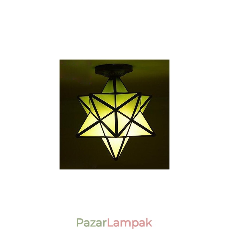 Művészi egyéniség Kreatív veranda Modern Stars elnyeli a kupola fényű lámpát