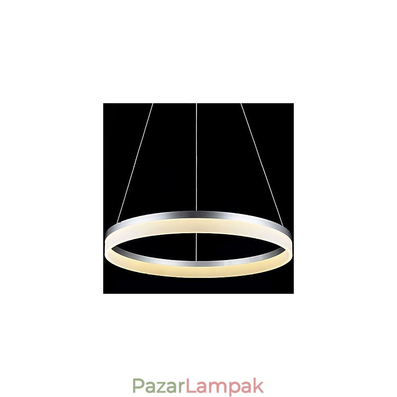 Kerek függőlámpa Modern akril lámpák Világítás Luxus egygyűrűs mennyezeti lámpatestek