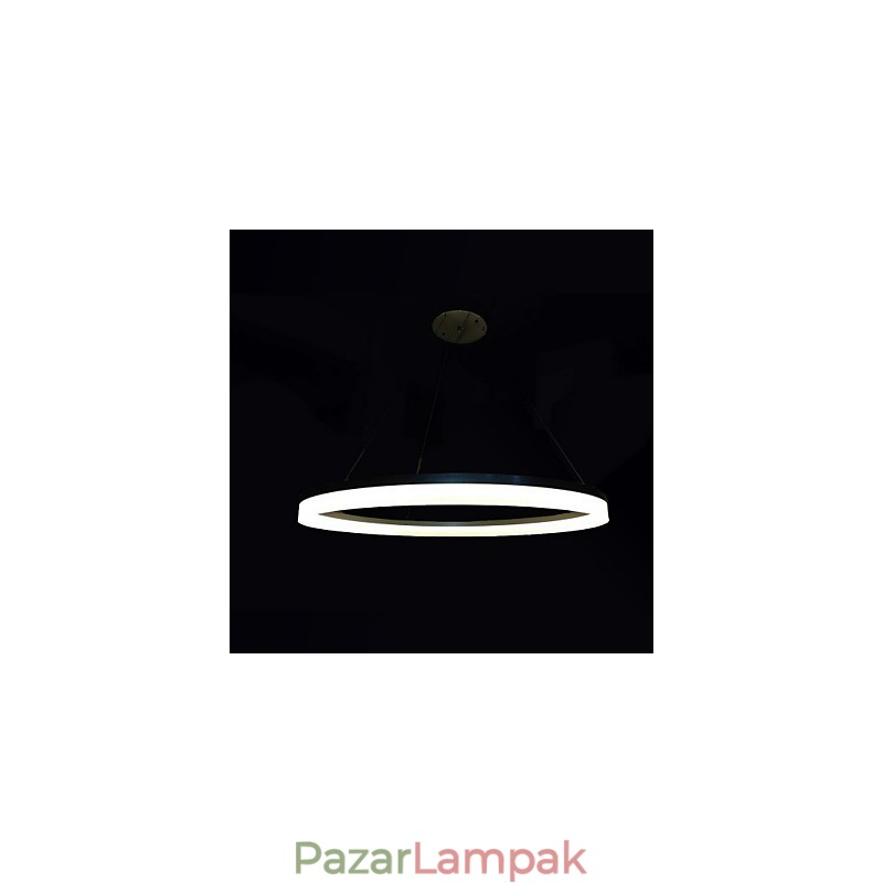 Kerek függőlámpa Modern akril lámpák Világítás Luxus egygyűrűs mennyezeti lámpatestek