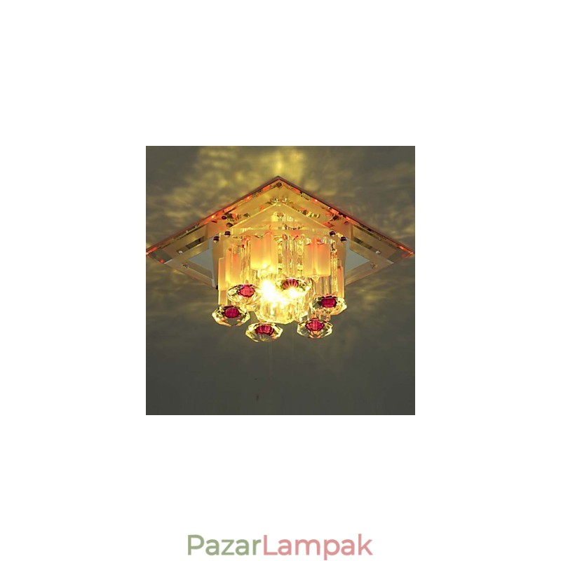 Crystal Lamp Smd CreativeTube Spotlámpa elnyeli a kupola fényét