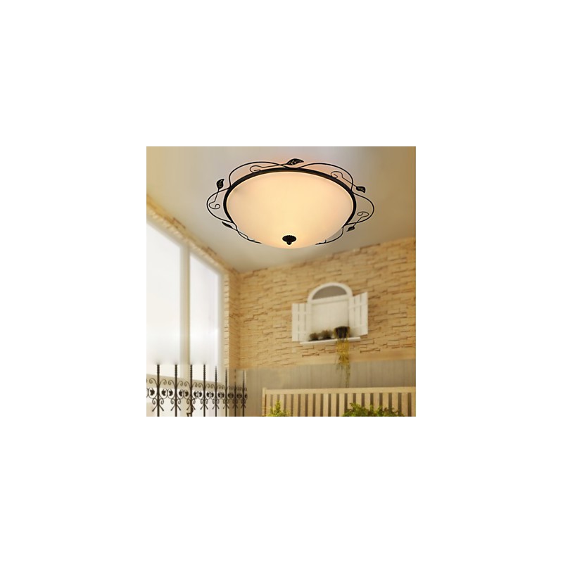 32 cm-es Europe Type Style Vidéki Klasszikus Absorb Dome Light lámpa