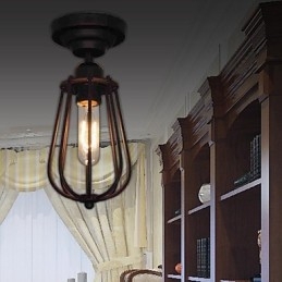 Mennyezeti lámpák 1 Light Retro Elegant Artistic MS 86263