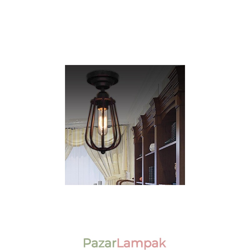 Mennyezeti lámpák 1 Light Retro Elegant Artistic MS 86263