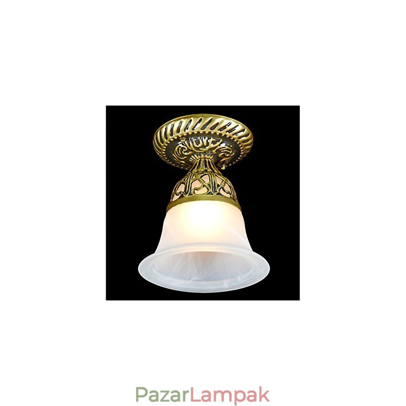 Bronz süllyesztett szerelésű Light Moire Glass European Classic