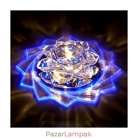 20*8,5 cm-es mini kristály mennyezeti lámpa spotlámpa 3 W kreatív lámpacső fényű színes színű négyzet alakú kupola lámpa 20*8,5 cm-es mini kristály mennyezeti lámpa spotlámpa 3 W kreatív lámpacső fényű színes színű négyzet alakú kupola lámpa