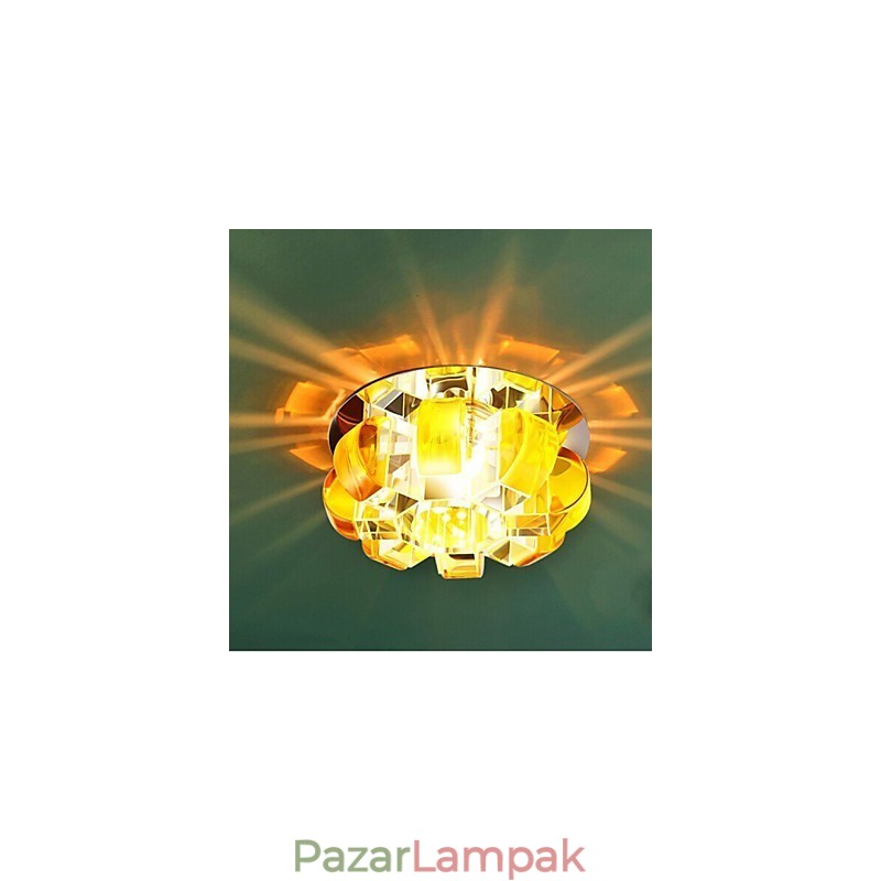 12*4,5 cm-es kristálylámpa Smd CreativeTube spotlámpa, elnyeli a kupola fényét