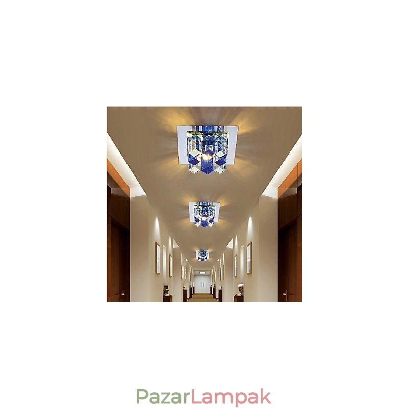 12*4,5 cm-es kristálylámpa Smd CreativeTube spotlámpa, elnyeli a kupola fényét