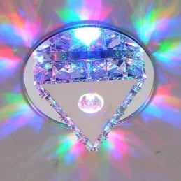 Crystal Mini stílusú üveg süllyesztett szerelésű gyerekeknek