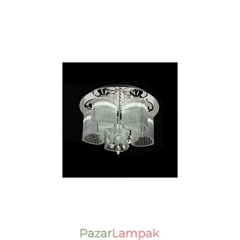 Modern, modern króm fém süllyesztett tartó