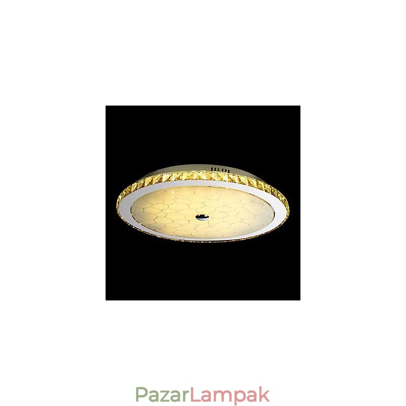 Modern, kortárs kristály fém süllyesztett tartó