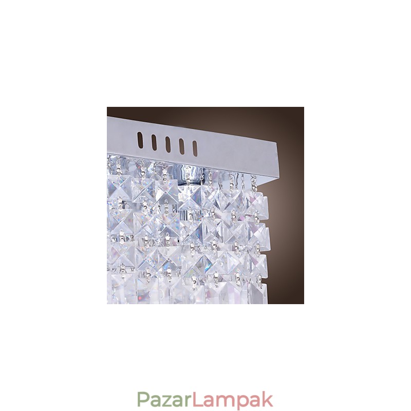Modern, modern kristály mini stílusú süllyesztett tartó