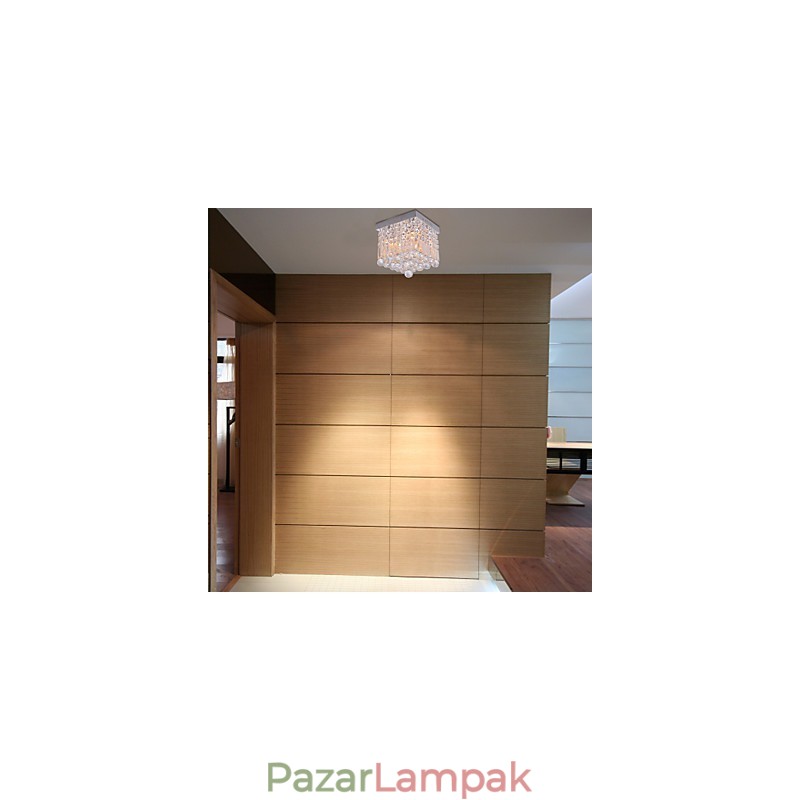 Modern, modern kristály mini stílusú süllyesztett tartó