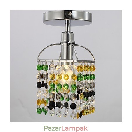 Modern, modern kristályból galvanizált fém süllyesztett tartó Modern, modern kristályból galvanizált fém süllyesztett tartó