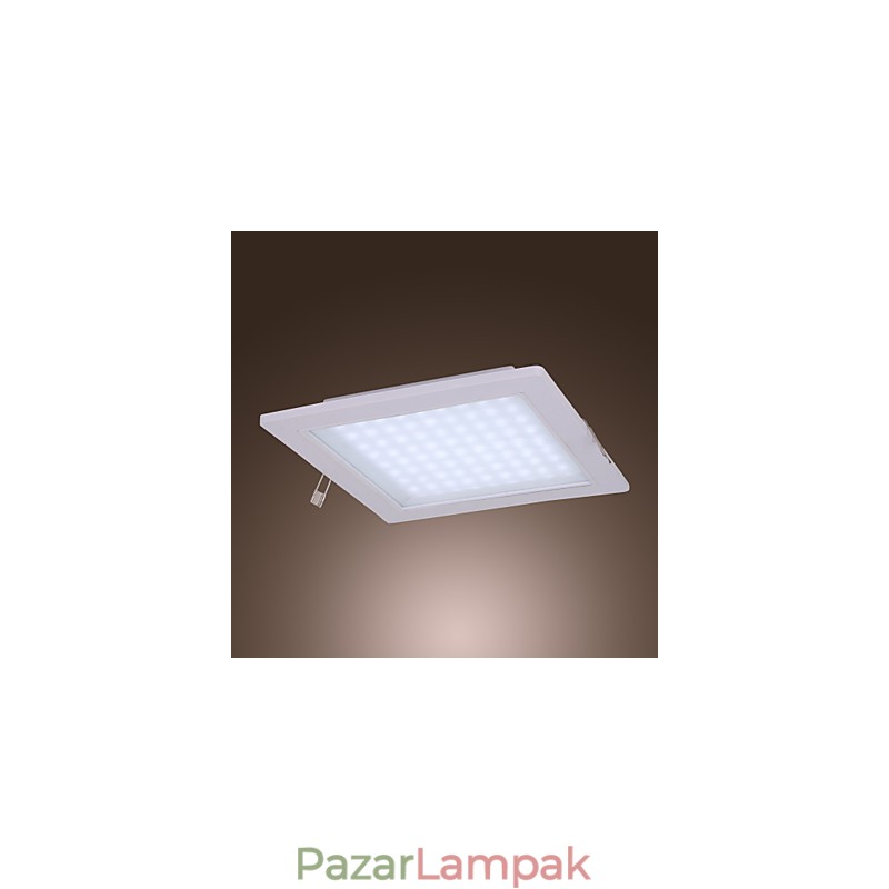 Modern, modern mini stílusú, galvanizált műanyag süllyesztett tartó