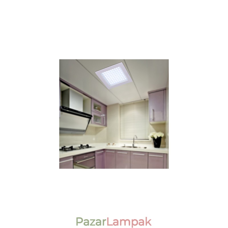 Modern, modern mini stílusú, galvanizált műanyag süllyesztett tartó