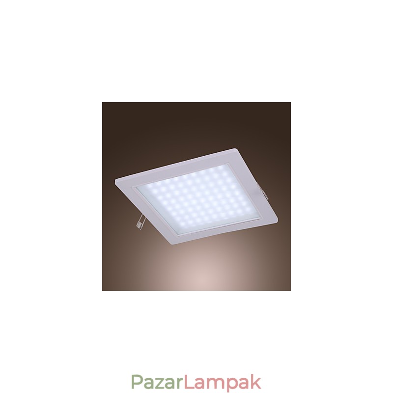 Modern, modern mini stílusú, galvanizált műanyag süllyesztett tartó