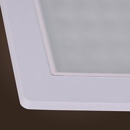 Modern, modern mini stílusú, galvanizált műanyag süllyesztett tartó