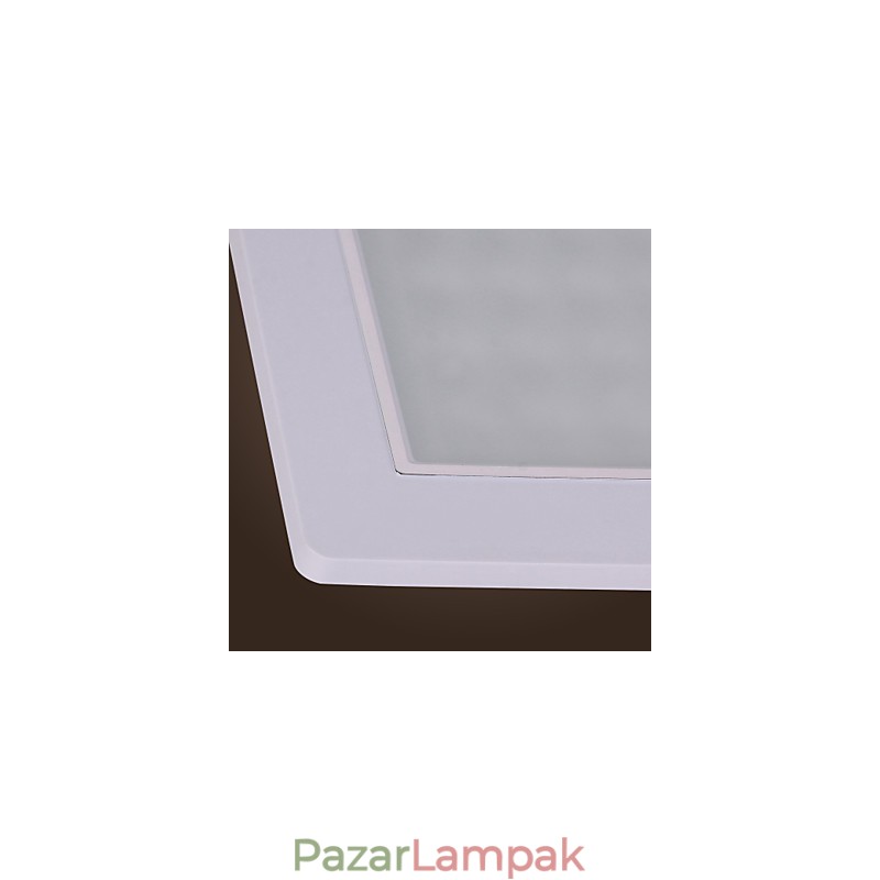 Modern, modern mini stílusú, galvanizált műanyag süllyesztett tartó