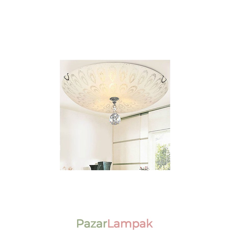 Modern, kortárs Crystal süllyesztett hálószoba