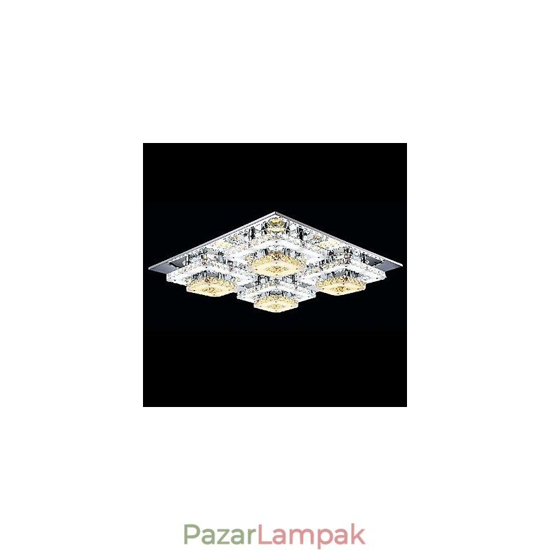 Modern modern Crystal króm fém süllyesztett tartó