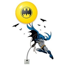 Kreatív divat Batman tapéta Diy Wall Stick Kis éjszakai lámpa fali lámpa fények