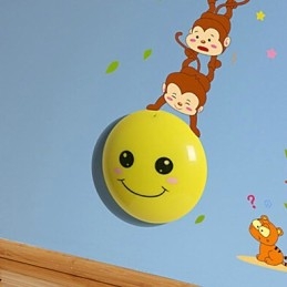 Fali matricák Monkeys Fényaktivált intelligens indukciós smetope díszítő fali lámpa
