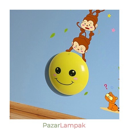 Fali matricák Monkeys Fényaktivált intelligens indukciós smetope díszítő fali lámpa Fali matricák Monkeys Fényaktivált intelligens indukciós smetope díszítő fali lámpa